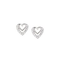 Orecchini Amen Donna Diamond in Argento Zircone ECBBZ3 - ECBBZ3